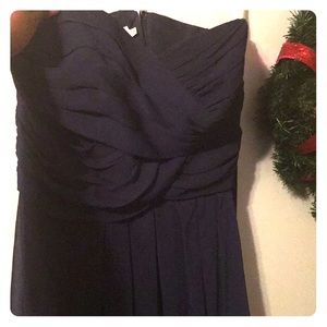 Navy blue formal dress